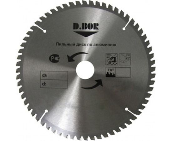 Диск пильный по алюминию (260х30 мм; Z80) D.BOR 9K-412608005D 