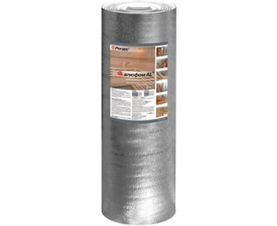 Отражающая изоляция (AL-5 мм; 1,0 м х 10,0 м) Алюфом 16358 