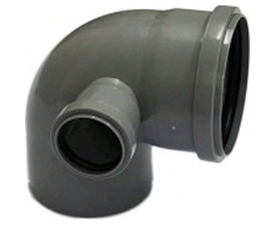 Отвод LAMMIN с левым патрубком, 110х90 градусов 50 Lm35041050902 