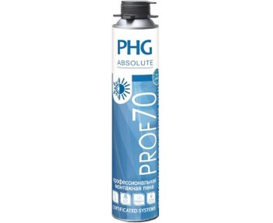 Профессиональная монтажная пена PHG Absolute PROF 70 л 1000 ml 242419 