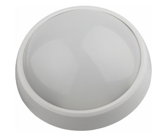 Светодиодный светильник ЭРА SPB-1-08 W IP54 8Вт 4000К 640лм круг 180х75 БЕЛ 24/288 Б0017326 