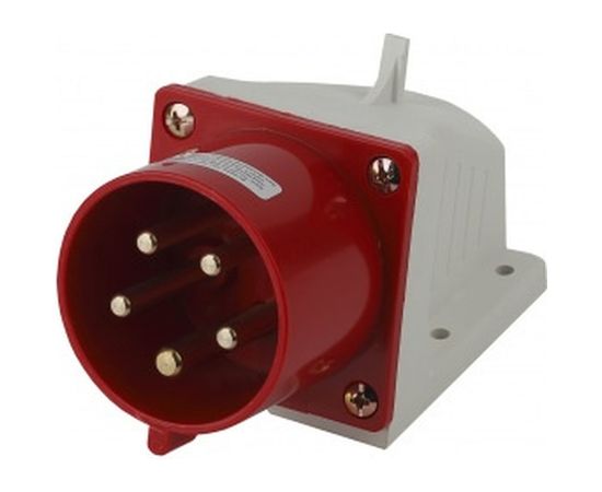 Стационарная вилка ЭРА 525 3Р+РЕ+N 32А 380В IP44 Б0032860 