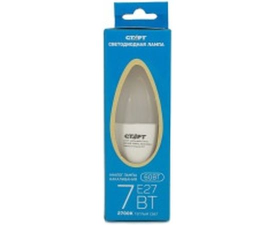 Светодиодная лампа СТАРТ в колбе лон LEDCandleE27 7W 30 – изображение 2