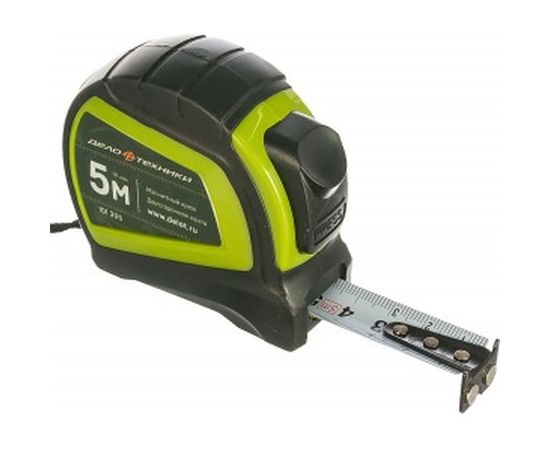 Рулетка в обрезиненном корпусе 5М Дело техники 101305 – изображение 2