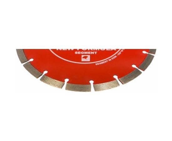 Диск алмазный отрезной Сегментный New Formula (230х22.23 мм) TRIO-DIAMOND S206 – изображение 2