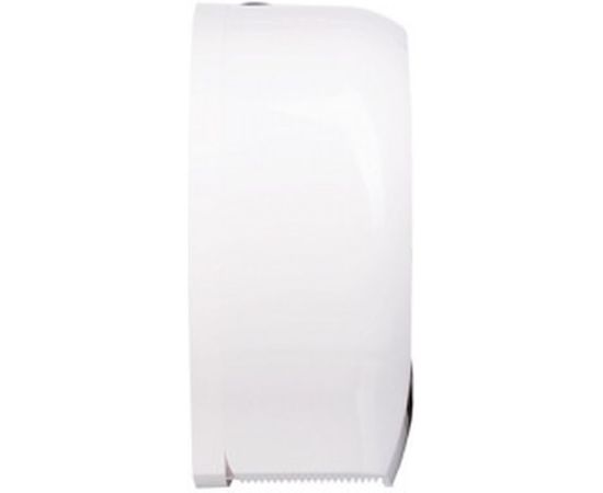 Диспенсер для туалетной бумаги ЛАЙМА PROFESSIONAL,малый, белый, ABS-пластик, 601427 – изображение 2