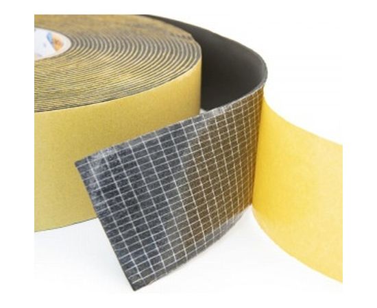 Самоклеящаяся лента из вспененного каучука AVIORA 50мм х 15м х 3мм N/M 302-164 – изображение 2