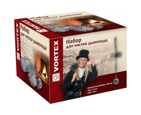 Набор для чистки дымохода d-150 мм Банные штучки VORTEX 62031 – изображение 3