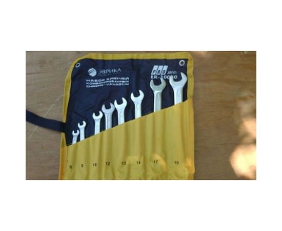 Набор комбинированных ключей 6-19мм ЭВРИКА ER-10080 – изображение 3