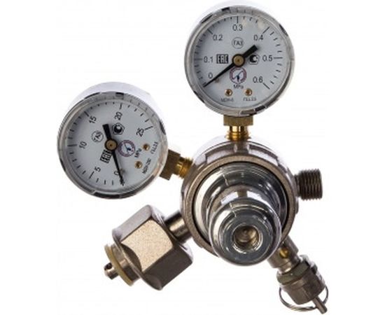 Редуктор для газового баллона (углекислый газ) БАМЗ БУО-5МГ – изображение 3