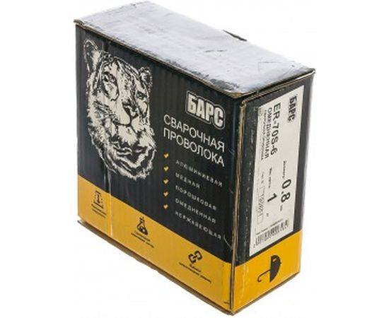 Проволока сварочная омедненная (0.8 мм; кассета 1 кг; СВ-08ГС) ER-70S-6 БАРС – изображение 3