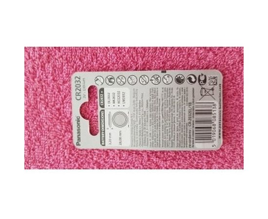 Дисковая литиевая батарейка CR2032 3В бл/1 Panasonic 5019068085138 – изображение 4