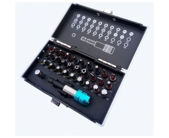 Набор бит и магнитный адаптер (32 предмета) GROSS 11363 – изображение 4