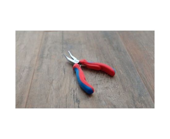 Изогнутые мини-длинногубцы 125 мм КВТ Мастер 78243 – изображение 6