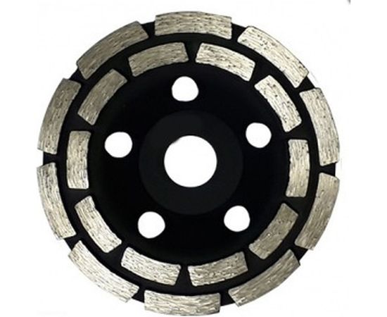 Чашка алмазная двухрядная (125х22.2 мм)&nbsp;TRIO-DIAMOND TCW260 