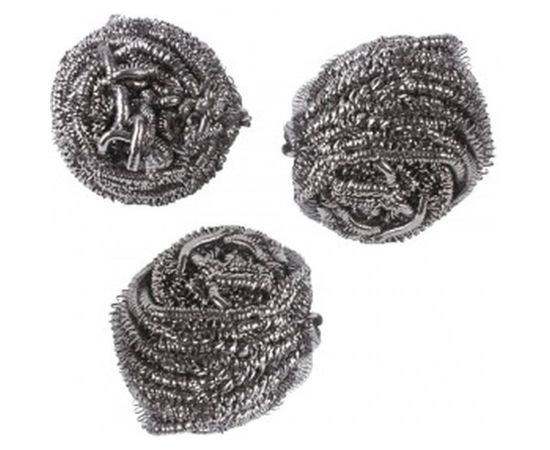 Металлические спиральные губки для посуды ЛАЙМА 3 шт. 603102 