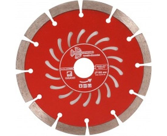 Диск алмазный отрезной Сегментный Grand hot press (150х22.23 мм) TRIO-DIAMOND GUS723 