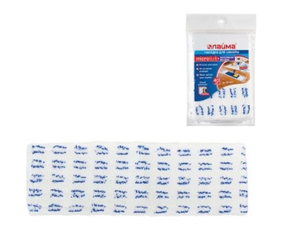 Плоская насадка МОП для швабры/держателя ЛАЙМА 40 см 601477 