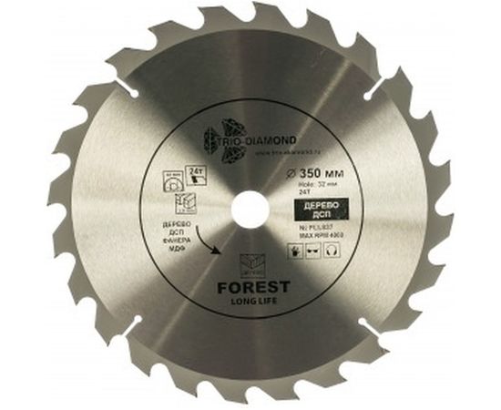 Диск пильный по дереву (350х32 мм; 24Т) Trio-Diamond FLL837 