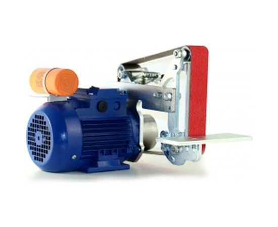 Ленточный гриндер Мосгриндер Хозяин 915 1.1кВт + ленты 10шт БАЗ 915x50мм MG-915A 