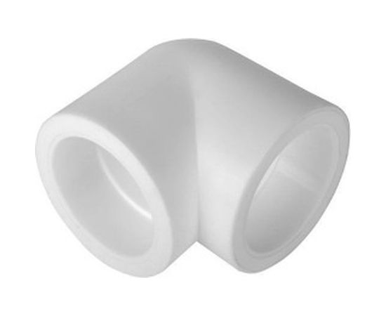 Угольник VALFEX PP-R белый, 50 мм, 90 градусов 10108050 127-0578 