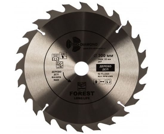 Диск пильный по дереву (300х32 мм; 24Т) TRIO-DIAMOND FLL823 
