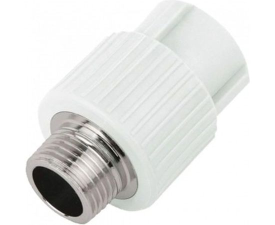 Комбинированная муфта VALFEX PP-R белая, 20х1/2 дюйма НР 10130020 127-0238 