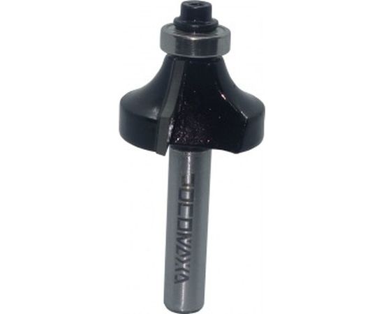 Фреза кромочная калевочная с нижним подшипником серия 1017 (53x25 мм; R20 мм; хвостовик 12 мм) Росомаха 801713 