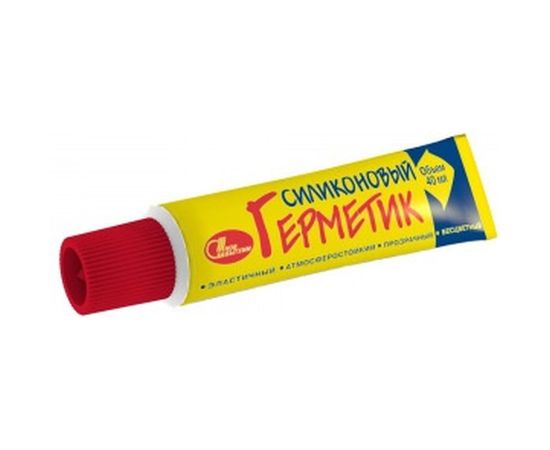 Силиконовый герметик НОВБЫТХИМ бесцветный 40мл 20 18198 