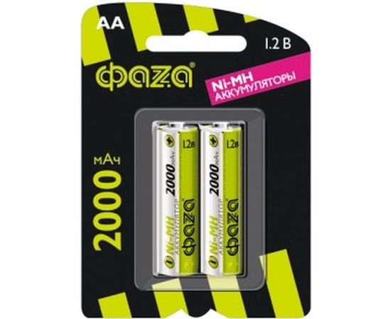 Аккумулятор ФАZА размера AA 2000мАч Ni-MH BL-2 5002975 