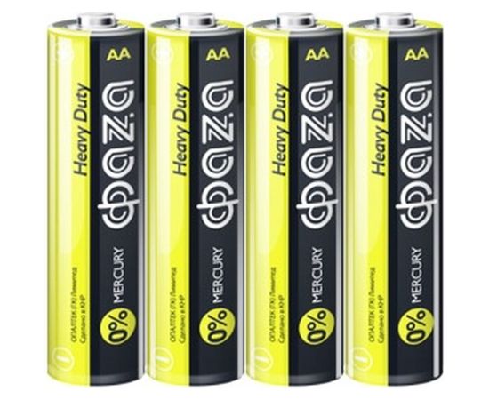 Солевые элементы питания ФАZА R6 Heavy Duty Shrink-4 5002296 