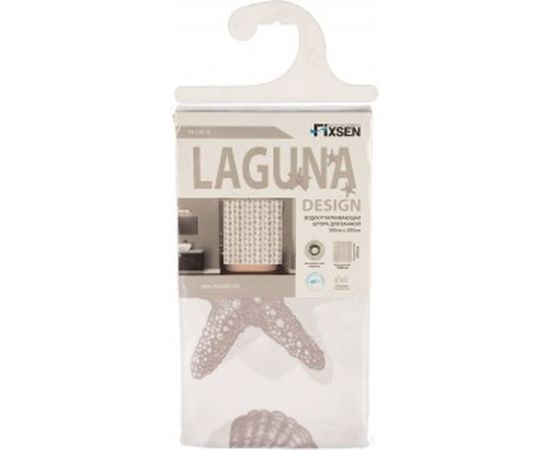 Шторка для ванной FIXSEN LAGUNA FX-1501A 