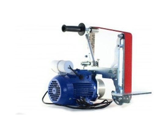 Ленточный гриндер Мосгриндер Хозяин 1.1кВт + ленты 10шт БАЗ 1250x50мм MG-1250A 