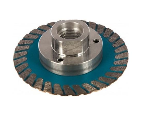 Диск алмазный отрезной Турбо с фланцем Grand hot press (65 мм; М14) TRIO-DIAMOND FHQ442 140065 – изображение 2