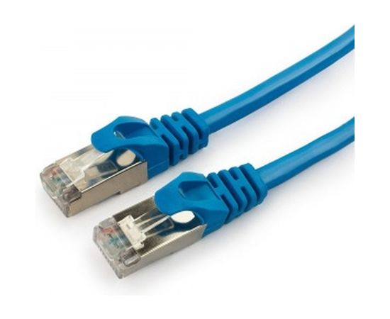 Патч-корд Cablexpert FTP кат.6, 1м, литой, многожильный синий PP6-1M/B – изображение 2