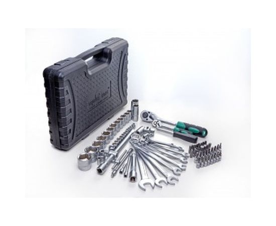 Набор инструмента СЕРВИС КЛЮЧ 82 предмета, чемодан 71082 – изображение 2