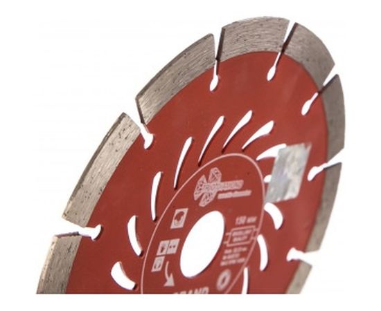 Диск алмазный отрезной Сегментный Grand hot press (150х22.23 мм) TRIO-DIAMOND GUS723 – изображение 2