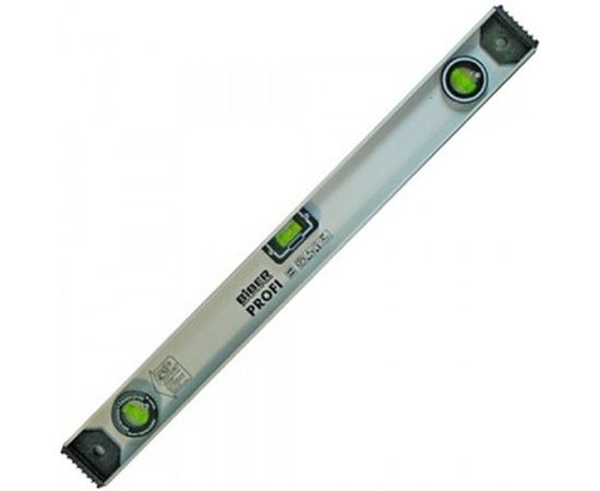 Двутавровый ударопрочный уровень, 600 мм, 3 глазка Biber Профи 40302 тов-084723 – изображение 2