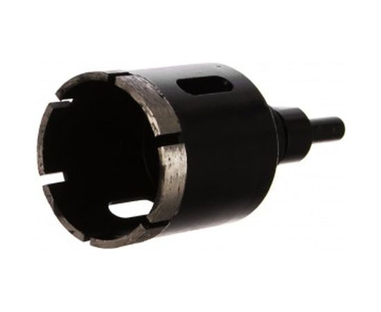 Коронка алмазная по керамограниту, серебряная пайка (55 мм) TRIO-DIAMOND GCB766 – изображение 2