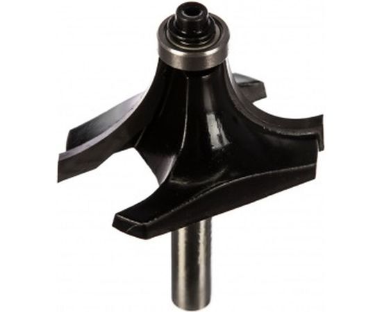 Фреза кромочная калевочная с нижним подшипником серия 1017 (50x25 мм; R18 мм; хвостовик 8 мм) Росомаха 801712 – изображение 2