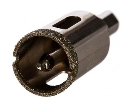 Коронка алмазная по керамике и кафелю с центрирующим сверлом (25 мм) TRIO-DIAMOND 400025 – изображение 2