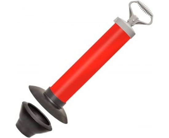 Вантуз для удаления засоров (поршневого типа, высота 47 см, резиновая чаша 17,5 см) КРОКОЧИСТ 51221 – изображение 2