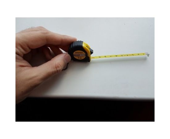 Рулетка (обрезиненный корпус, 1 м х 6 мм) Biber МИНИ 40131 тов-104365 – изображение 2