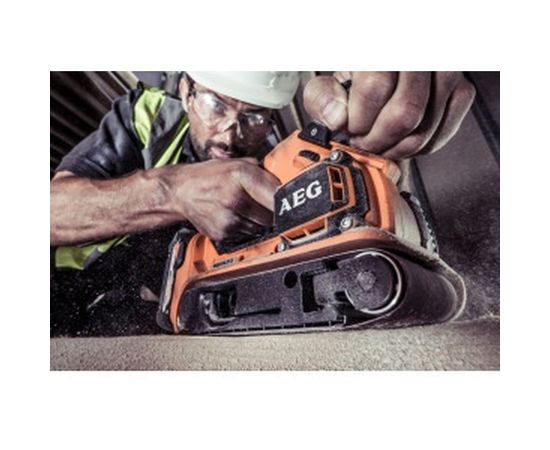Бесщеточная ленточная шлифмашина AEG BHBS18-75BL-0 4935459582 – изображение 2