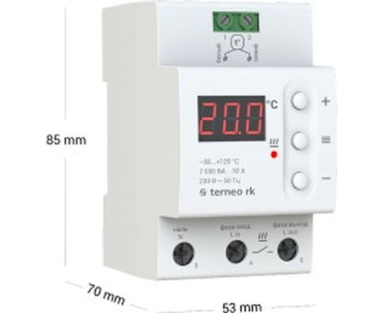 Терморегулятор rk terneo 4820120220166 – изображение 2