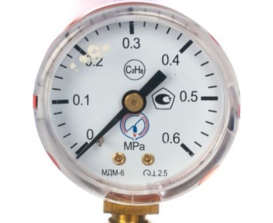 Редуктор для газового баллона (пропан) БАМЗ БПО-5-4 – изображение 3