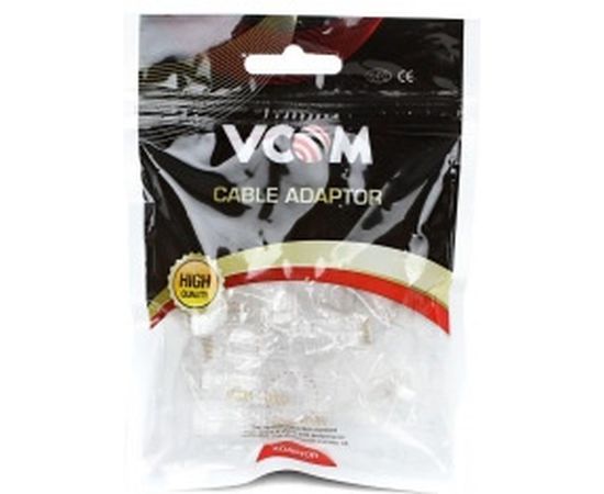 Коннекторы VCOM RJ-45 /8P8C/ для UTP кабеля 5 категории / упаковка по 20 шт./ VNA2200-1/20 – изображение 3