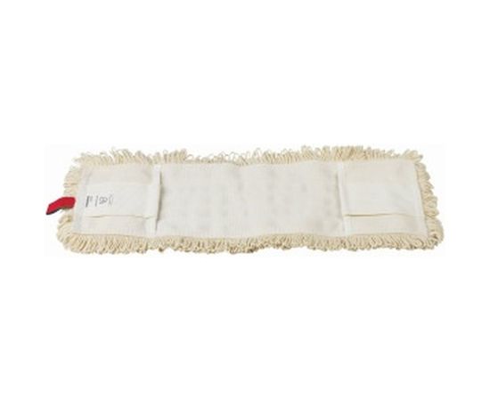 Плоская насадка МОП для швабры/держателя ЛАЙМА EXPERT 40 см, уши/карманы, нашивной хлопок 605303 – изображение 3