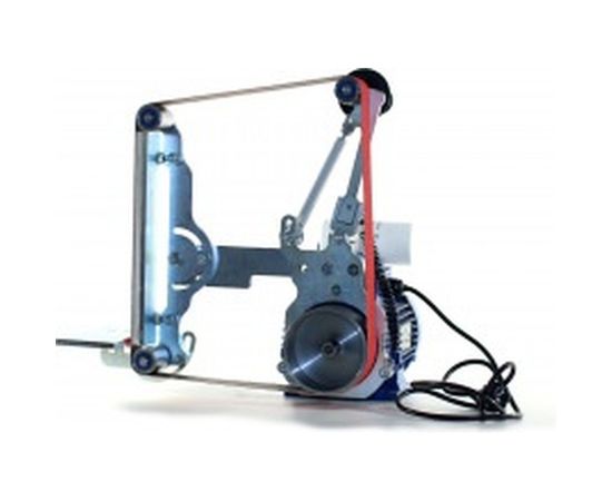 Ленточный гриндер Мосгриндер Хозяин 1.1кВт + ленты 10шт БАЗ 1250x50мм MG-1250A – изображение 3