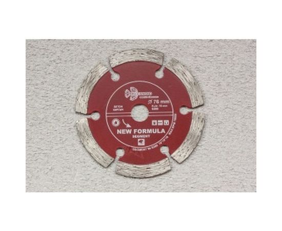 Диск алмазный отрезной по бетону (76х10 мм) Trio-Diamond S200 – изображение 3